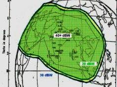 Insat 3A at 93.5 e-wide beam in C band