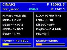 Chinasat 9 at 92.2 e_KU footprint_12 092 L CFC Xinhua China_Q data