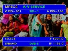 Apstar 2R at 76.5 e - global beam in C band-3 994 V NBEX Mountain tv-if data